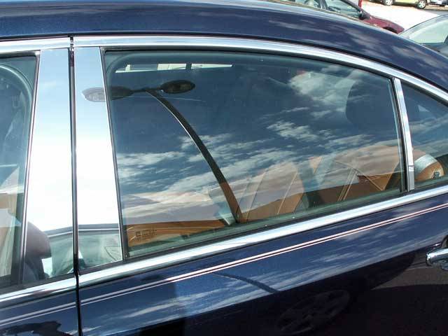 QAA - SATURN AURA 4dr QAA Stainless 6pcs Pillar Trim PP47416
