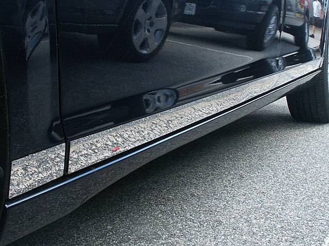 QAA - SATURN AURA 4dr QAA Stainless 8pcs Rocker Panel Trim TH47415