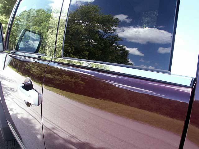 QAA - TOYOTA FJ CRUISER 4dr QAA Stainless 4pcs Window Sill Accent WS27140