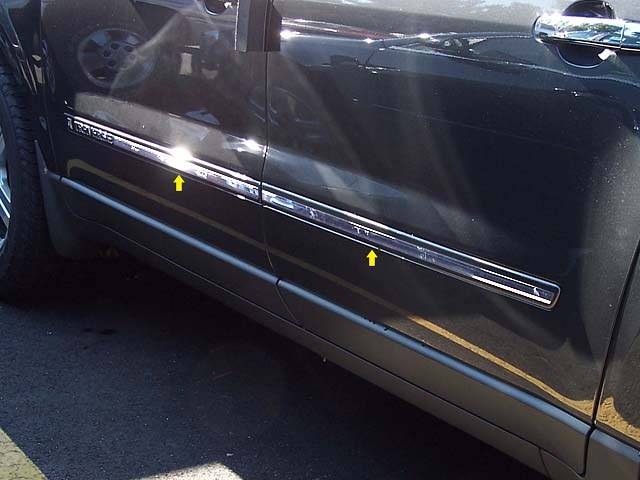 QAA - CHEVROLET TRAVERSE 4dr QAA Stainless 4pcs Rocker Panel Trim TH49165