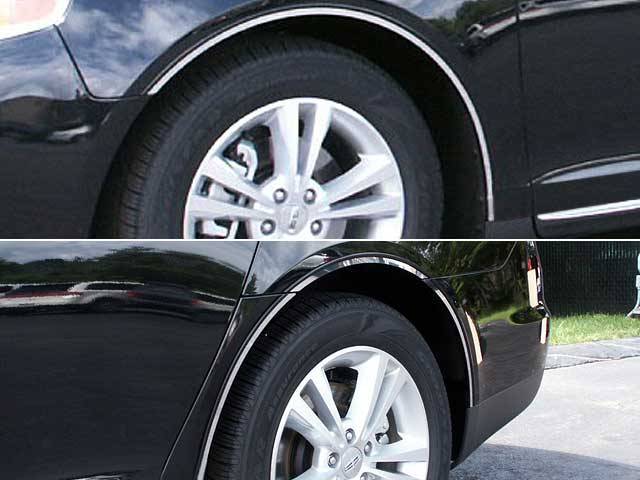 QAA - LINCOLN MKS 4dr QAA Stainless 8pcs Wheel Well Accent WQ49626