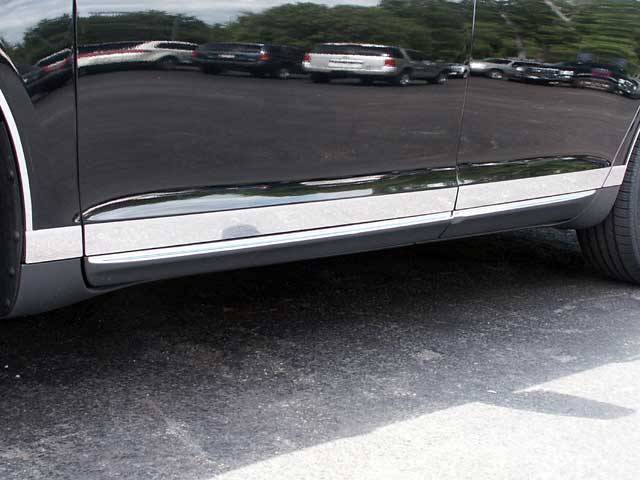 QAA - LINCOLN MKS 4dr QAA Stainless 8pcs Rocker Panel Trim TH49625