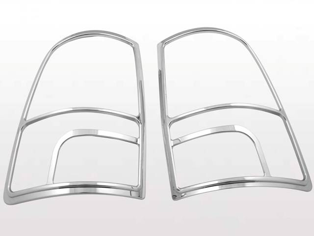 QAA - RAM TRUCKS RAM 2/4dr QAA Chrome ABS plastic 2pcs Tail Light Bezels TL49935