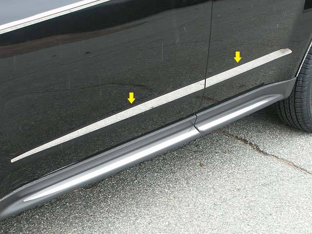 QAA - CHEVROLET EQUINOX 4dr QAA Stainless 4pcs Molding Insert MI50160