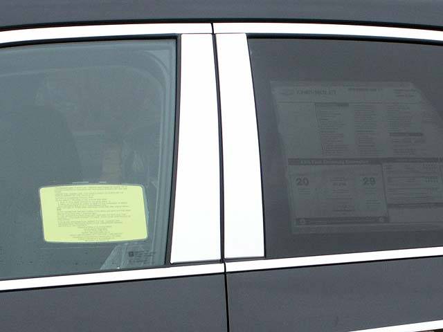 QAA - CHEVROLET EQUINOX 4dr QAA Stainless 4pcs Pillar Trim PP50160