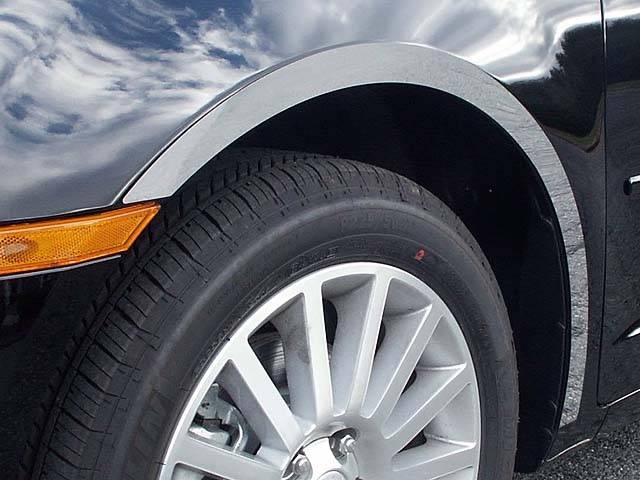 QAA - MERCURY MILAN 4dr QAA Stainless 4pcs Wheel Well Accent WQ50632