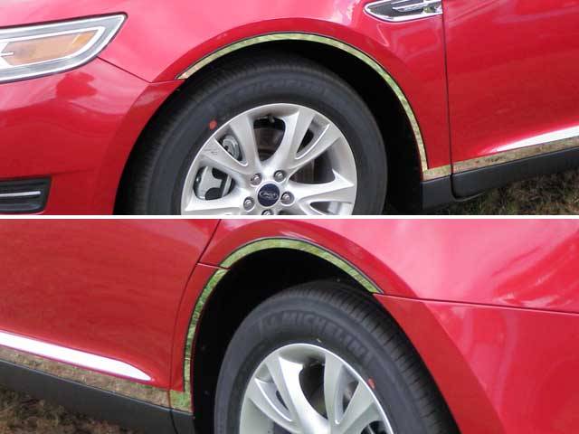 QAA - FORD TAURUS 4dr QAA Stainless 6pcs Wheel Well Accent WQ50490