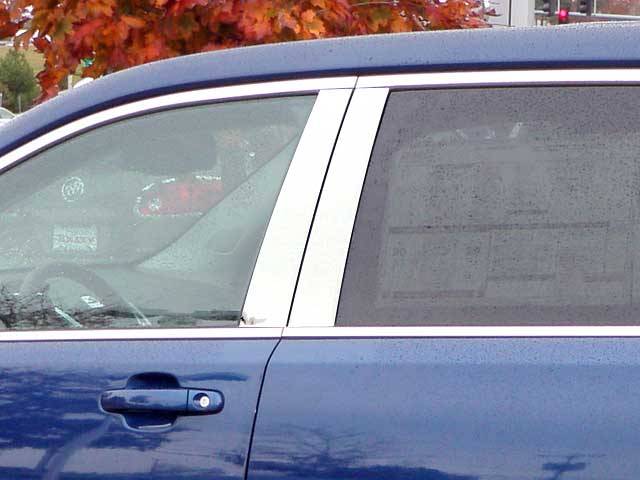 QAA - GMC TERRAIN 4dr QAA Stainless 4pcs Pillar Trim PP50275