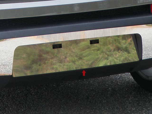 QAA - KIA SOUL 4dr QAA Stainless 1pcs License Plate Bezel LP10830