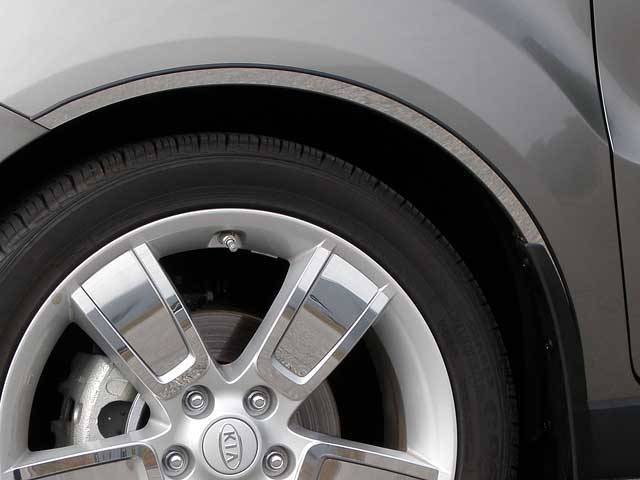 QAA - KIA SOUL 4dr QAA Stainless 4pcs Wheel Well Accent WQ10830