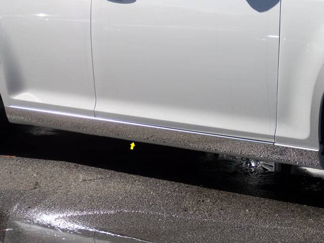 QAA - CHRYSLER 300 4dr QAA Stainless 4pcs Rocker Panel Trim TH51761