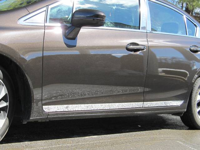 QAA - HONDA CIVIC 4dr QAA Stainless 4pcs Rocker Panel Trim TH12215