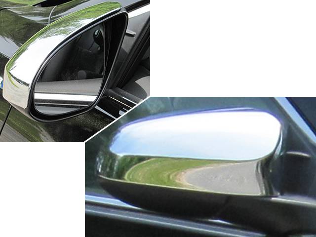 QAA - TOYOTA CAMRY 4dr QAA Chrome ABS plastic 2pcs Mirror Cover MC12130