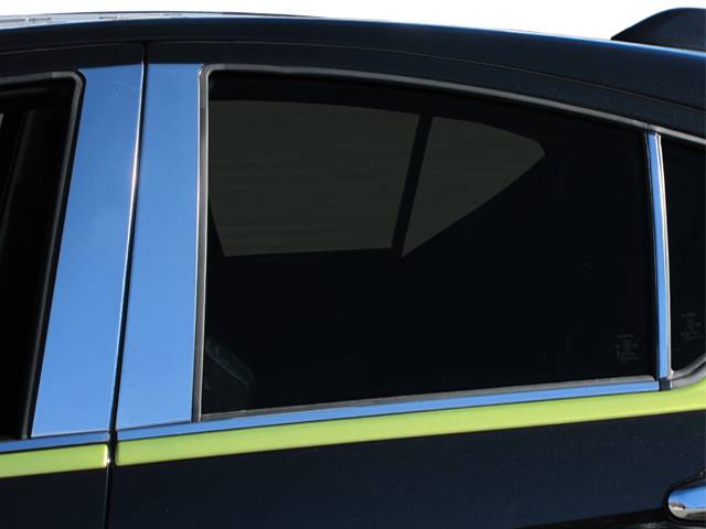 QAA - TOYOTA PRIUS C 4dr QAA Stainless 6pcs Pillar Trim PP12706