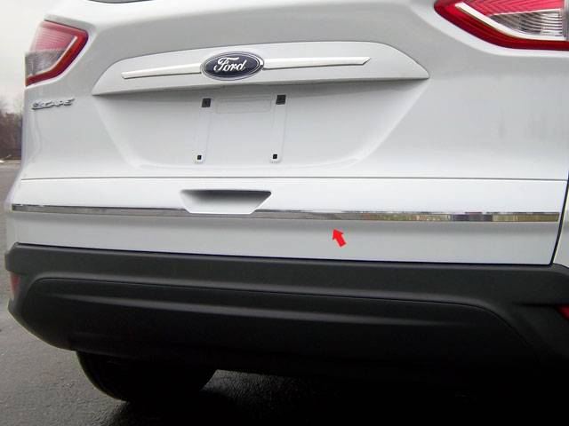 QAA - FORD ESCAPE 4dr QAA Stainless 1pcs Trunk Accent Trim TP53360