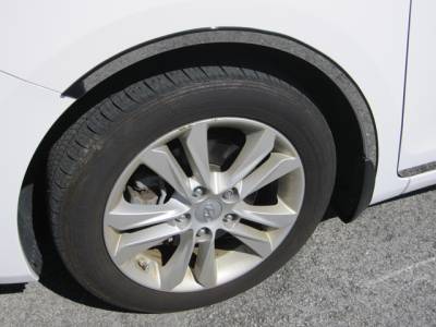 QAA - Fits Hyundai ELANTRA 4dr QAA Stainless 4pcs Wheel Well Accent WQ13345