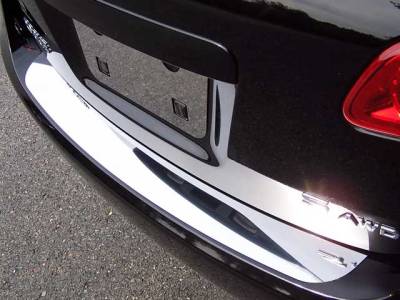 QAA - Fits Nissan ROGUE SELECT 4dr QAA Stainless 1pcs Rear Bumper Accent RB28535