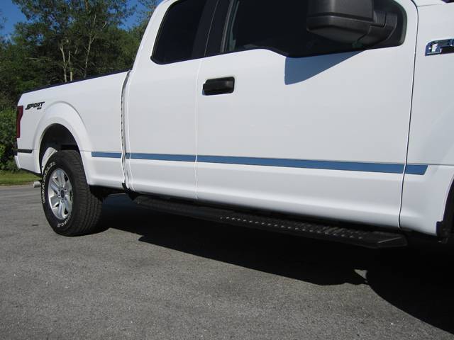 QAA - FORD F-150 Crew Cab, 5.5' bed QAA Stainless 12pcs Molding Insert MI55316