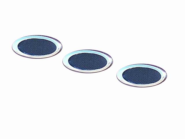 QAA - QAA Chrome ABS plastic 6pcs Port Hole Bezel PH4600R