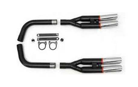 KBD Urethane - Chevrolet Corvette KBD Style KBD Urethane Muffler Tips 37-6608