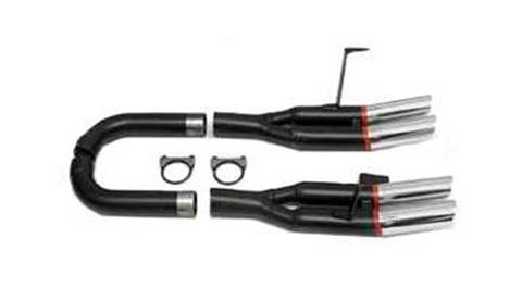 KBD Urethane - Chevrolet Corvette KBD Style KBD Urethane Muffler Tips 37-6606