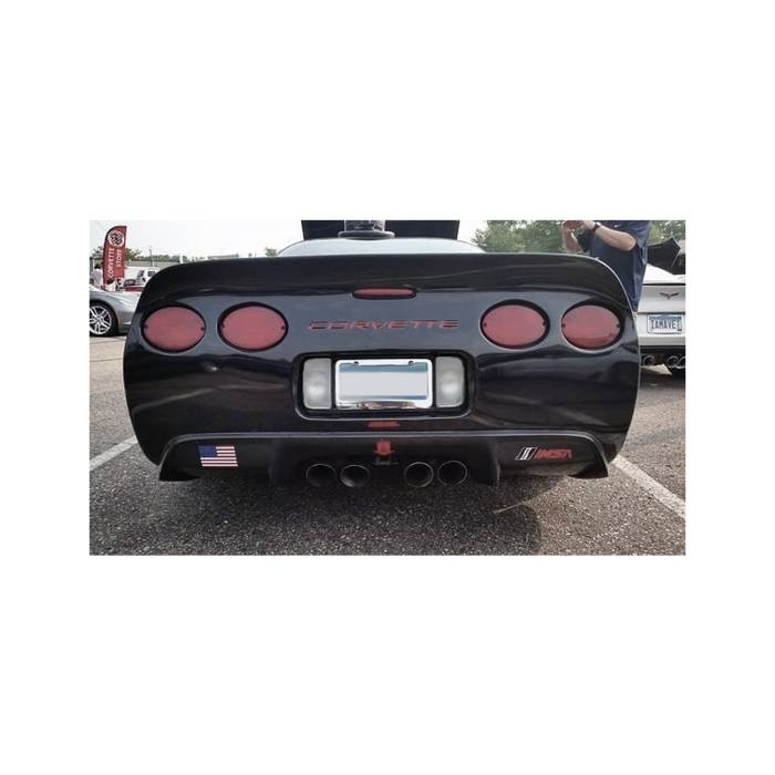 KBD Urethane - Chevrolet Corvette Hwy Style KBD Urethane Rear Body Kit Bumper 37-6062