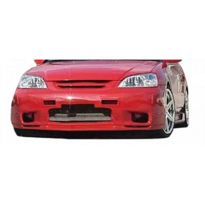 KBD Urethane - Honda Civic SL-Spec Style KBD Urethane Front Body Kit Bumper 37-2032