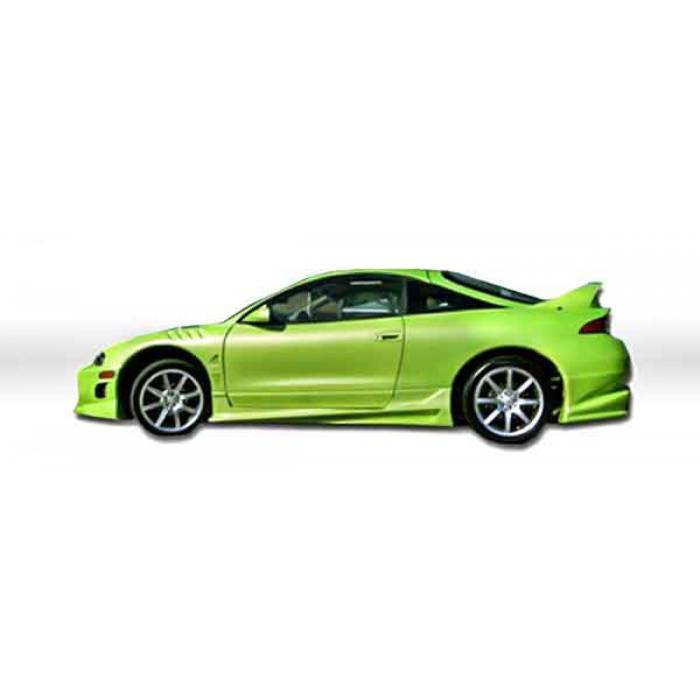 KBD Urethane - Mitsubishi Eclipse Bomb Style KBD Urethane Side Skirts Body Kit 37-2199
