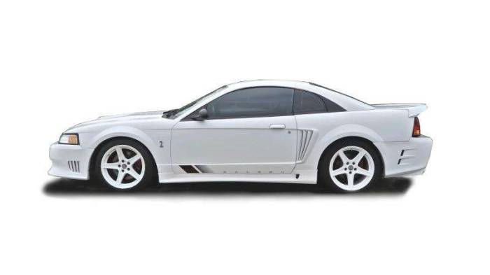 KBD Urethane - Ford Mustang Sallen Style KBD Urethane Side Skirts Body Kit 37-2282