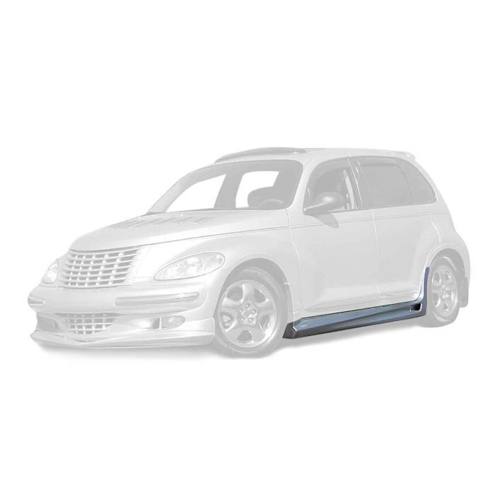 KBD Urethane - Chrysler PT Cruiser Bomb Style KBD Urethane Side Skirts Body Kit 37-2276
