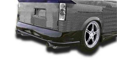 KBD Urethane - Chevrolet Astro Hollywood Style KBD Urethane Rear Body Kit Bumper 37-2177