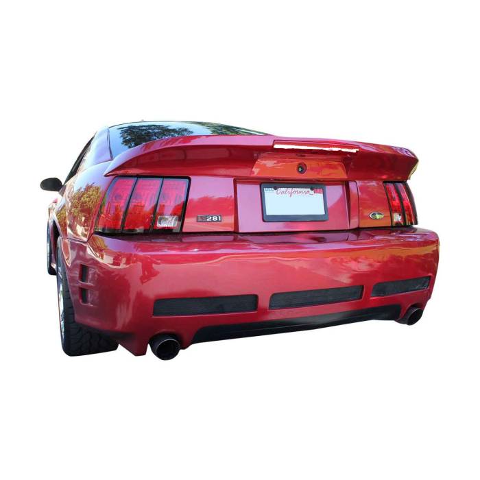 KBD Urethane - Ford Mustang Sallen Style KBD Urethane Rear Body Kit Bumper 37-2203