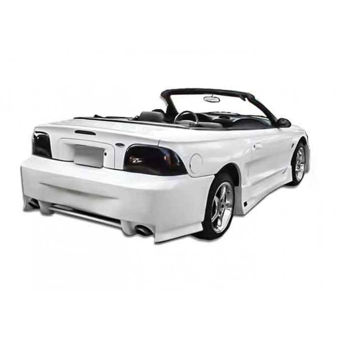 KBD Urethane - Ford Mustang Spy 2 Style KBD Urethane Rear Body Kit Bumper 37-2220