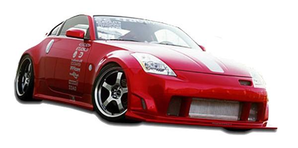 KBD Urethane - Nissan 350Z ING Style KBD Urethane Full Body Kit 37-2140