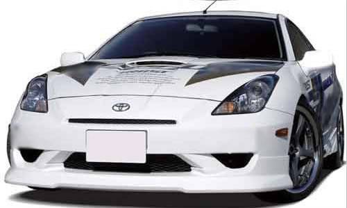 KBD Urethane - Toyota Celica ING Style KBD Urethane Front Body Kit Bumper Lip 37-2143