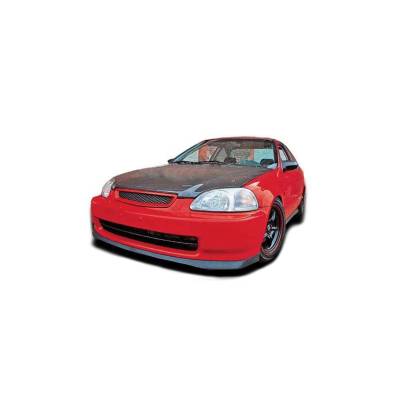 KBD Urethane - Honda Civic Sir-Spec Style KBD Urethane Front Body Kit Bumper 37-2201