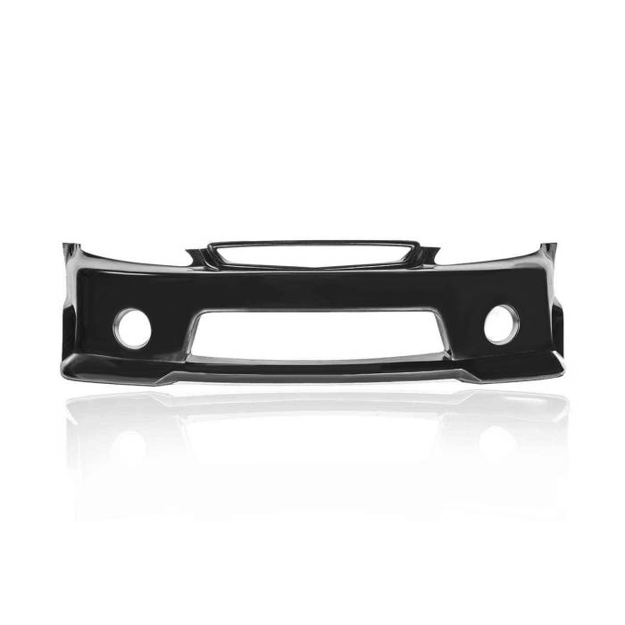 KBD Urethane - Honda Civic Fields Style KBD Urethane Front Body Kit Bumper 37-2180
