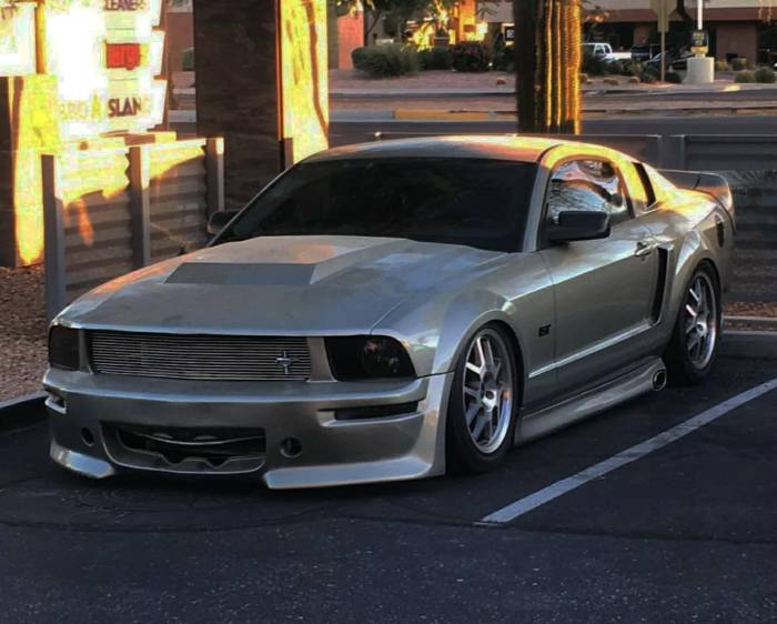 KBD Urethane - Ford Mustang Eleanor Style KBD Urethane Front Body Kit Bumper 37-2246