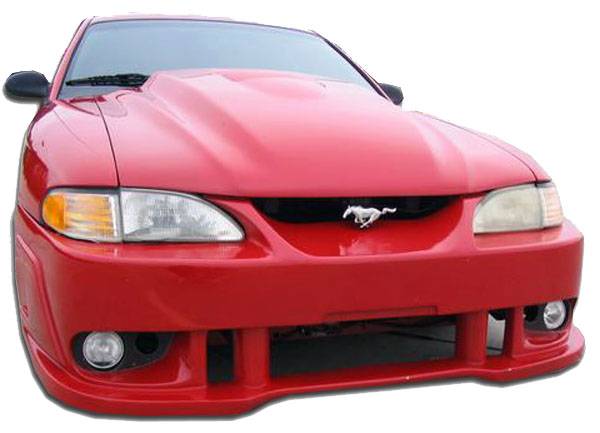KBD Urethane - Ford Mustang Spy 2 Style KBD Urethane Front Body Kit Bumper 37-2219