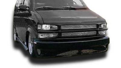 KBD Urethane - Chevrolet Astro Hollywood Style KBD Urethane Front Body Kit Bumper 37-2176