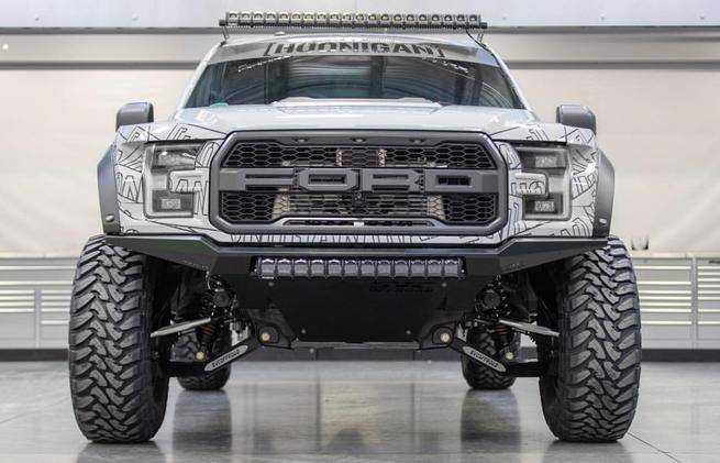 Advanced Fiberglass Composites - Ford Raptor 3" Flare 2" Rise Adv Fiber Body Kit- Fender Liners AFC 166-L