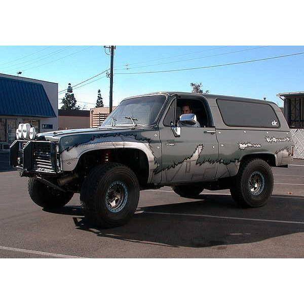 Advanced Fiberglass Composites - Chevry Fullsize 4.5" Flare 3" Rise Body Kit- Bedside Fenders AFC 78