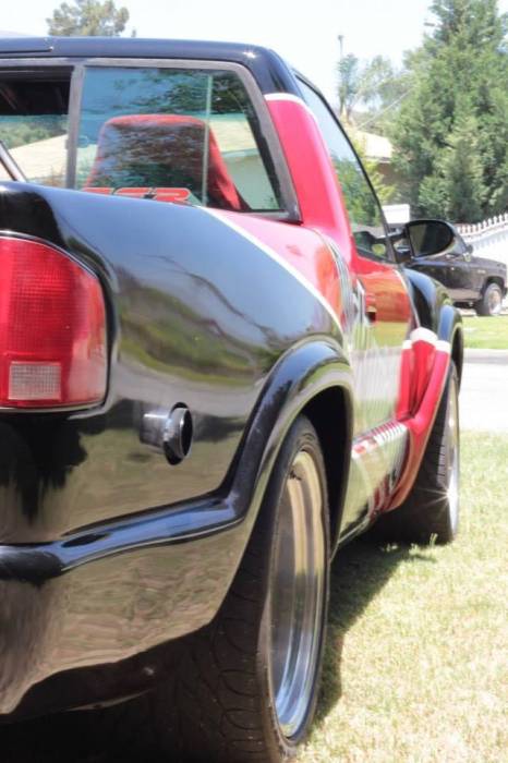 Advanced Fiberglass Composites - Chevrolet S-10 4" Flare 2" Rise Adv Fiber Body Kit- Bedside Fenders AFC 59