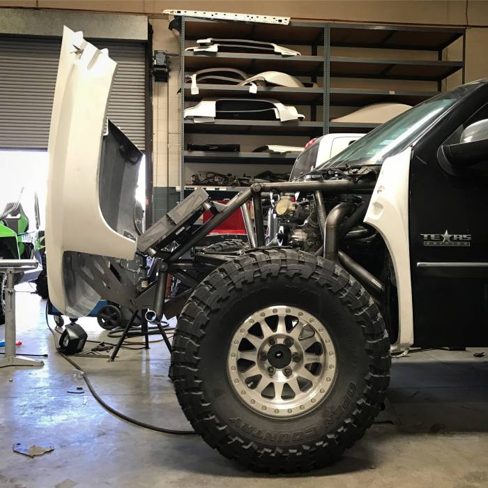 Advanced Fiberglass Composites - Chevrolet Silverado 92” Wide Adv Fiber Body Kit- 1 Pcs Front End AFC 148