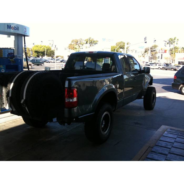 Advanced Fiberglass Composites - Ford F-150 4.5" Flare 3" Rise Adv Fiber Body Kit- Bedside Fenders AFC 136