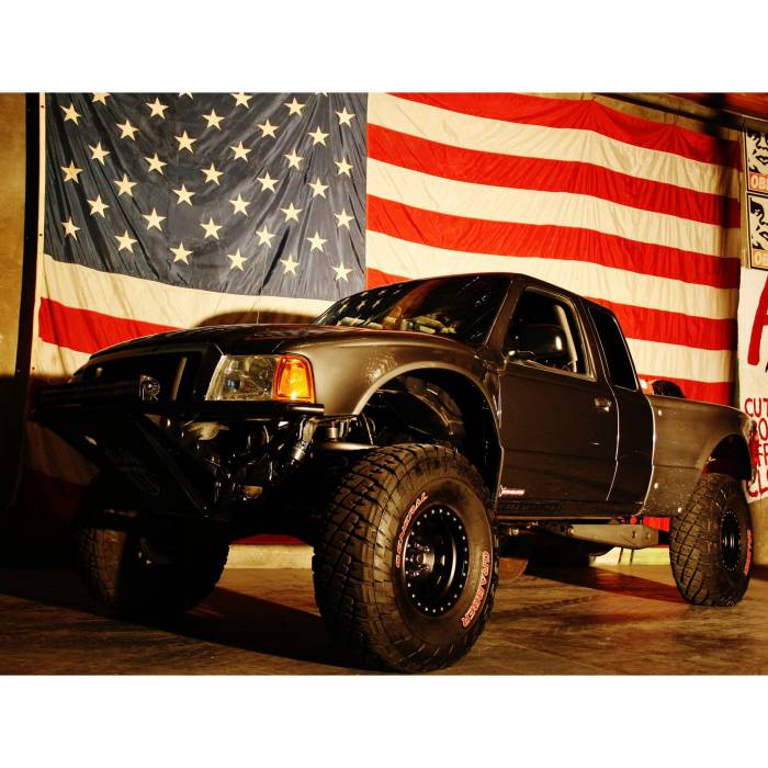 Advanced Fiberglass Composites - Ford Ranger 4" Flare 3" Rise Adv Fiber Body Kit- Fenders AFC 21