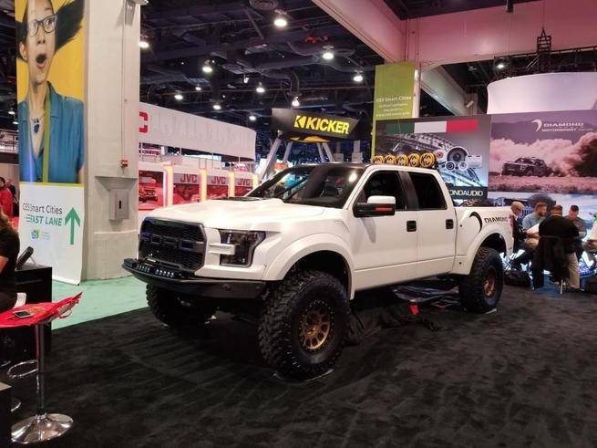 Advanced Fiberglass Composites - Ford Raptor Adv Fiber Body Kit- Gen 2 Conv Hood w/ Built in Vents AFC 163