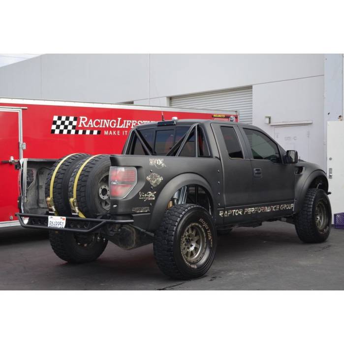 Advanced Fiberglass Composites - Ford F-150 to Raptor 2.5" Flare 1" Rise Body Kit- Bedside Fenders AFC 138