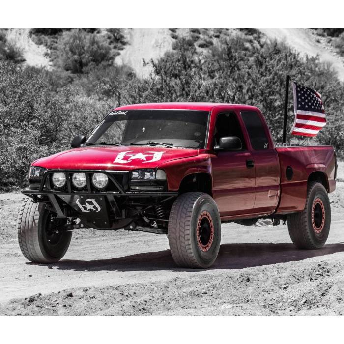 Advanced Fiberglass Composites - GMC Sierra 4" Flare 3" Rise Adv Fiber Body Kit- Fenders AFC 25-2