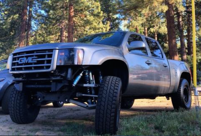 Advanced Fiberglass Composites - GMC Sierra 2" Flare 1" Rise Adv Fiber Body Kit- Fenders AFC 132-2